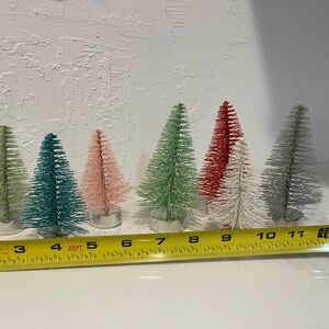 Wondershop Colorful Bottle Brush Tree Set